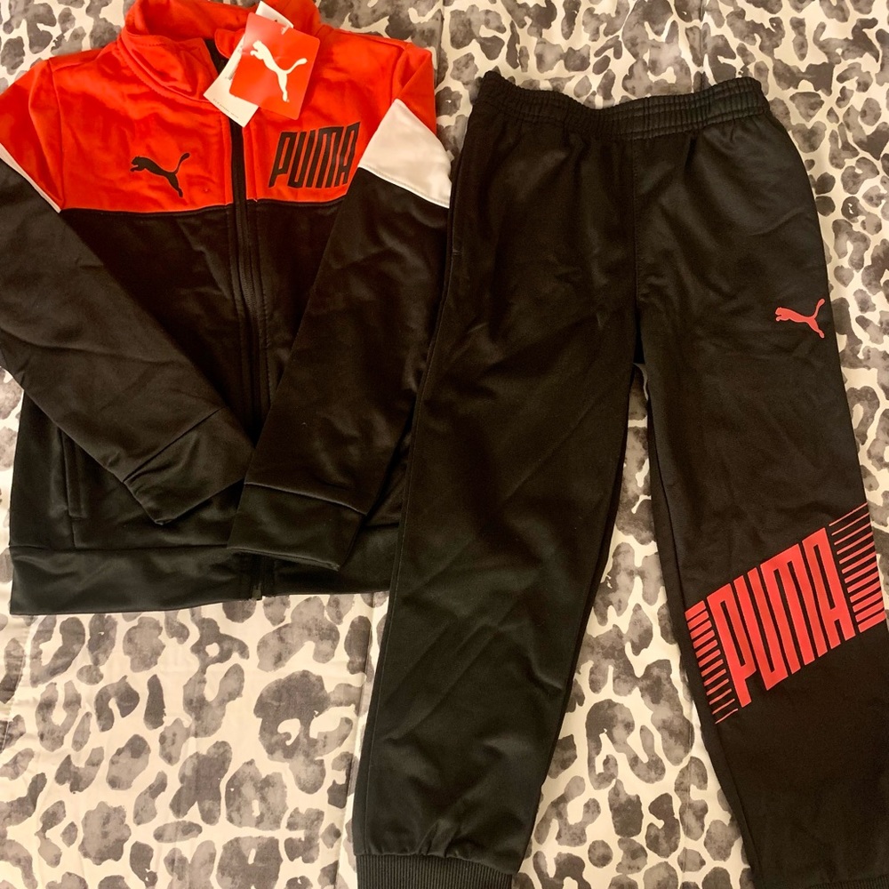COPY - Boys Puma tracksuit. Size 6. NWT